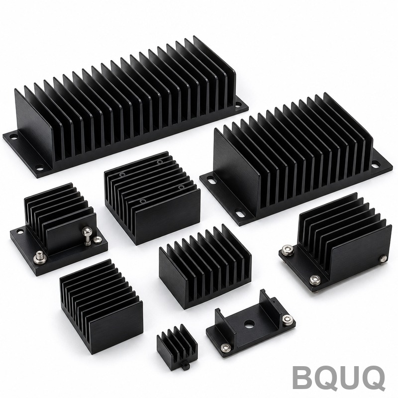 Collezione di Dissipatori in Alluminio Anodizzato 