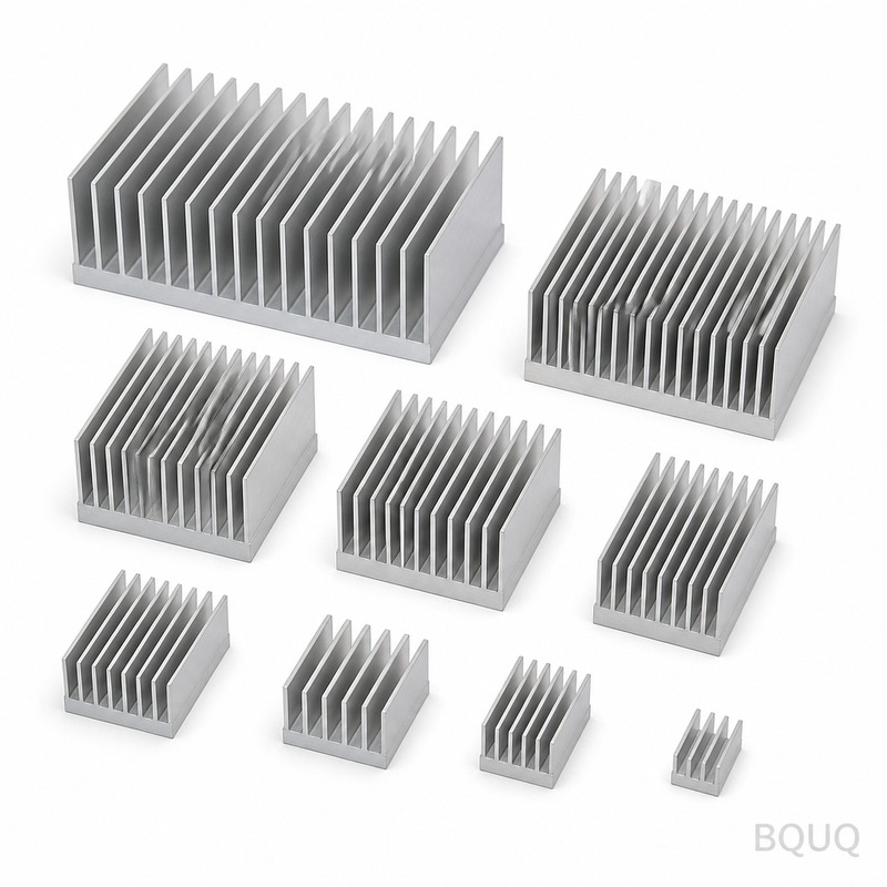 Dissipatore in Alluminio a Alette Bonded BQUQ | CN
