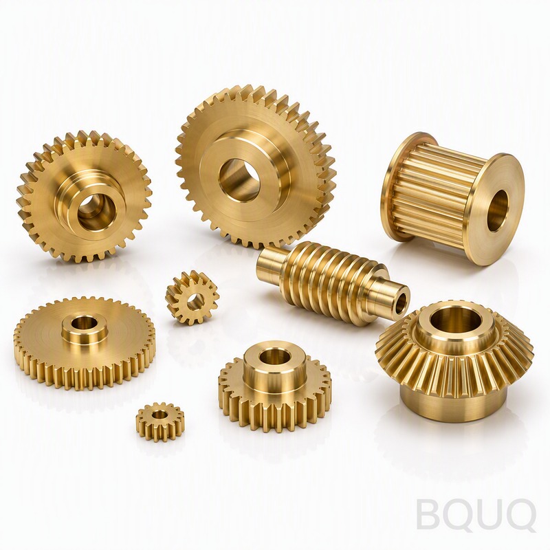 Ingranaggi in Ottone Lavorati con Precisione CNC –