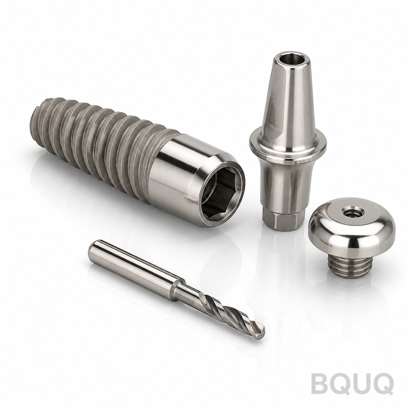 Componenti per Impianti Dentali Lavorati a CNC | B