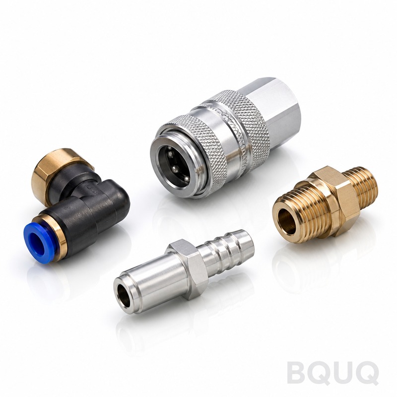BQUQ Componenti Pneumatici Lavorati a CNC | Produz