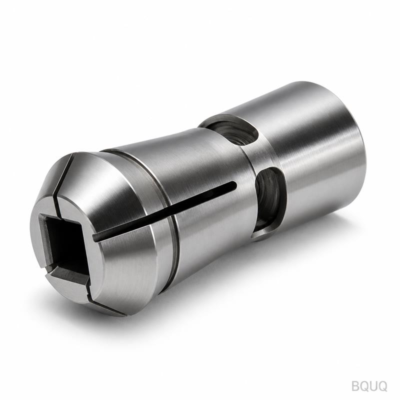 BQUQ Pinza a Foro Quadrato per Tornio Automatico Tipo 32, Lavorata a CNC