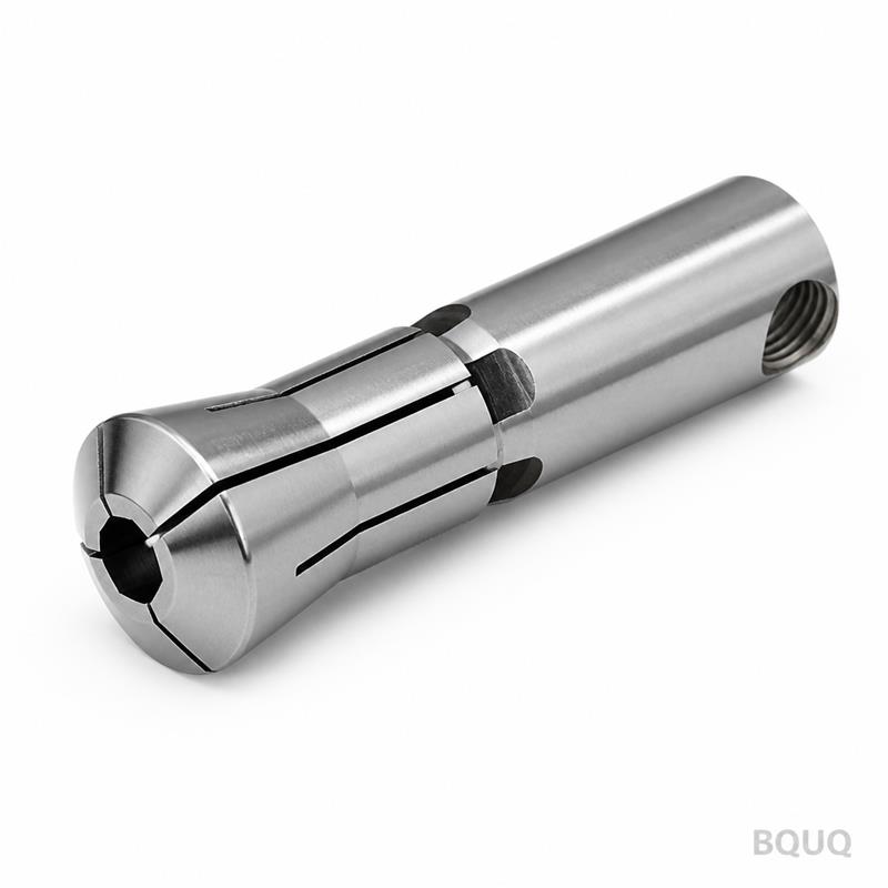 Mandrino Portapinza CNC Personalizzato Tipo 36 con Foro Esagonale e Nasello Esteso | Produzione di Precisione BQUQ