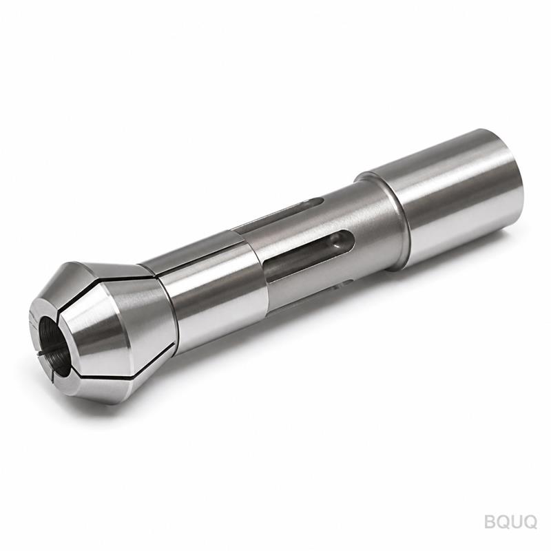 BQUQ Mandrino a Pinza Esteso con Foro Tondo per Tornio Automatico Tipo 36 Lavorato a CNC
