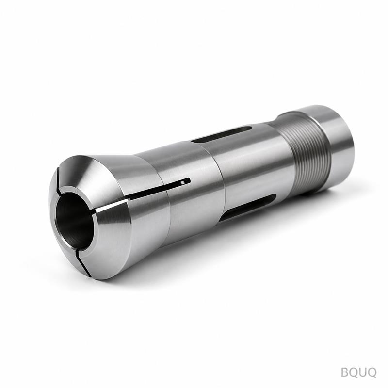BQUQ Mandrino a Pinza Elastica per Tornio Automatico Tipo 630 con Foro Tondo Lavorato a CNC