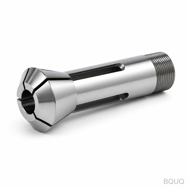 BQUQ Mandrino a Pinza Elastica per Tornio Automatico Tipo 650 con Foro Tondo Lavorato a CNC