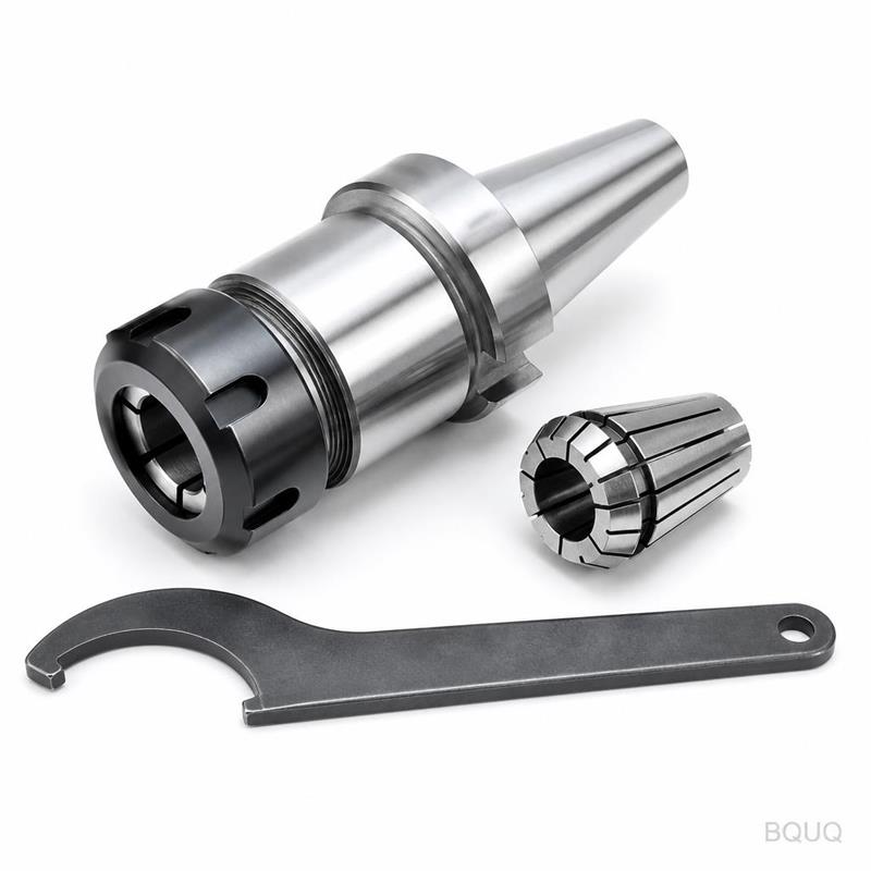 Mandrino Portapinza ER32 Lavorato a CNC con Chiave a Forcella – Utensileria CNC