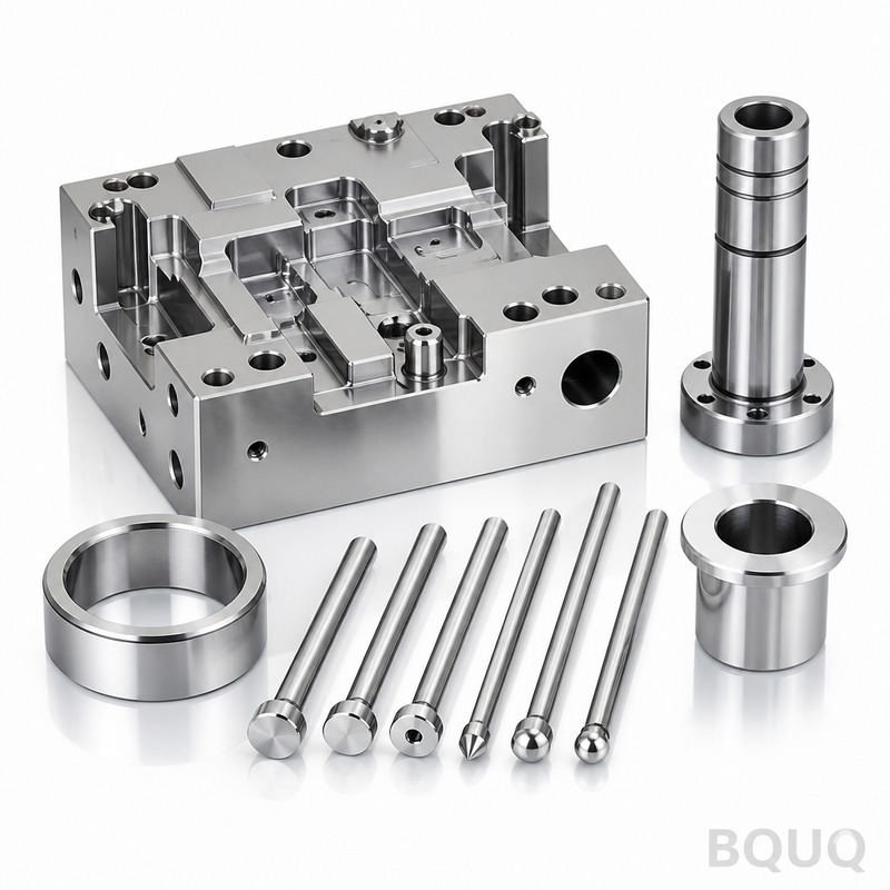 Componenti per Stampaggio Lavorati con Precisione CNC | Fabbrica BQUQ