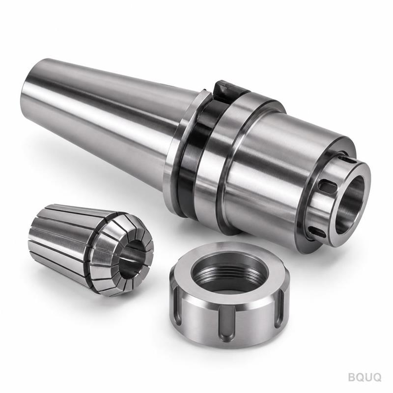 BQUQ Mandrino Portapinza TG150 Lavorato a CNC, Por