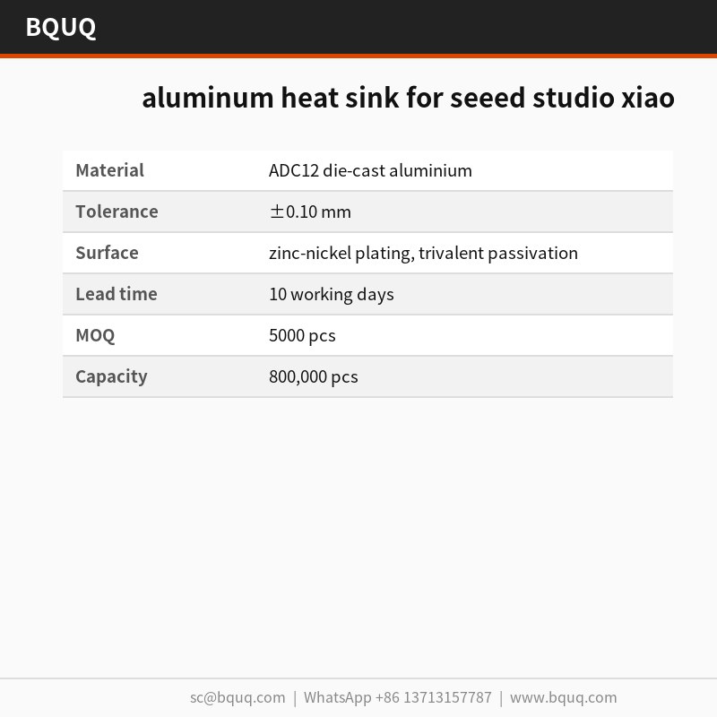 dissipatore di calore in alluminio per Seeed Studio XIAO