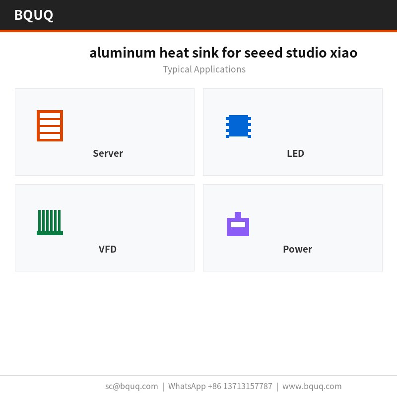 dissipatore di calore in alluminio per seeed studio xiao
