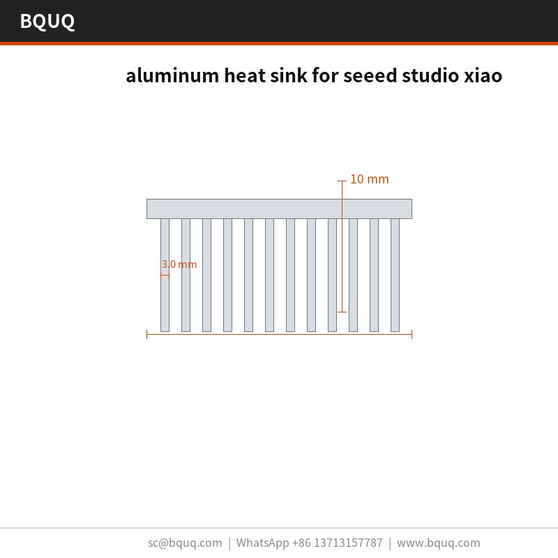 Dissipatore di calore in alluminio per Seeed Studio XIAO