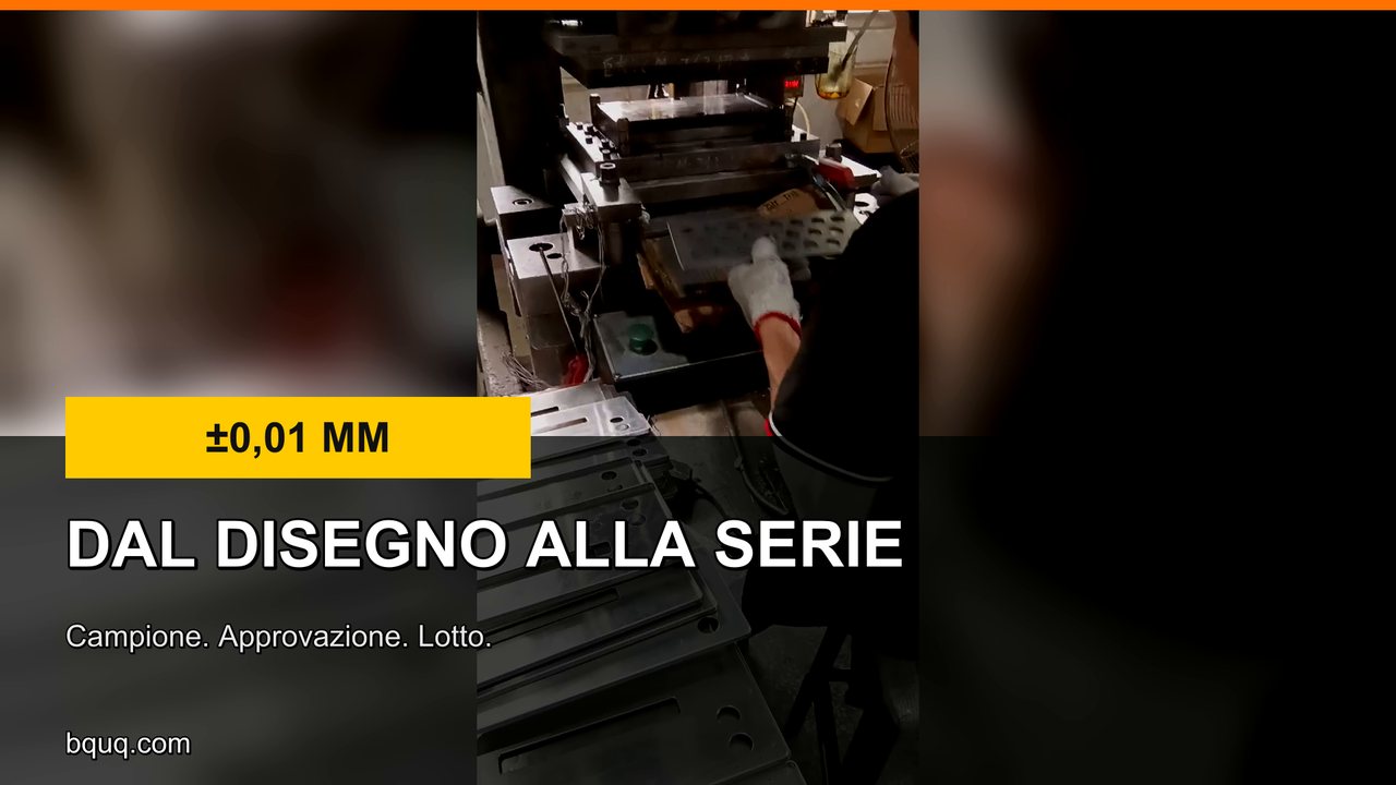 Dal disegno alla serie | Parti stampate su misura, campione poi lotto